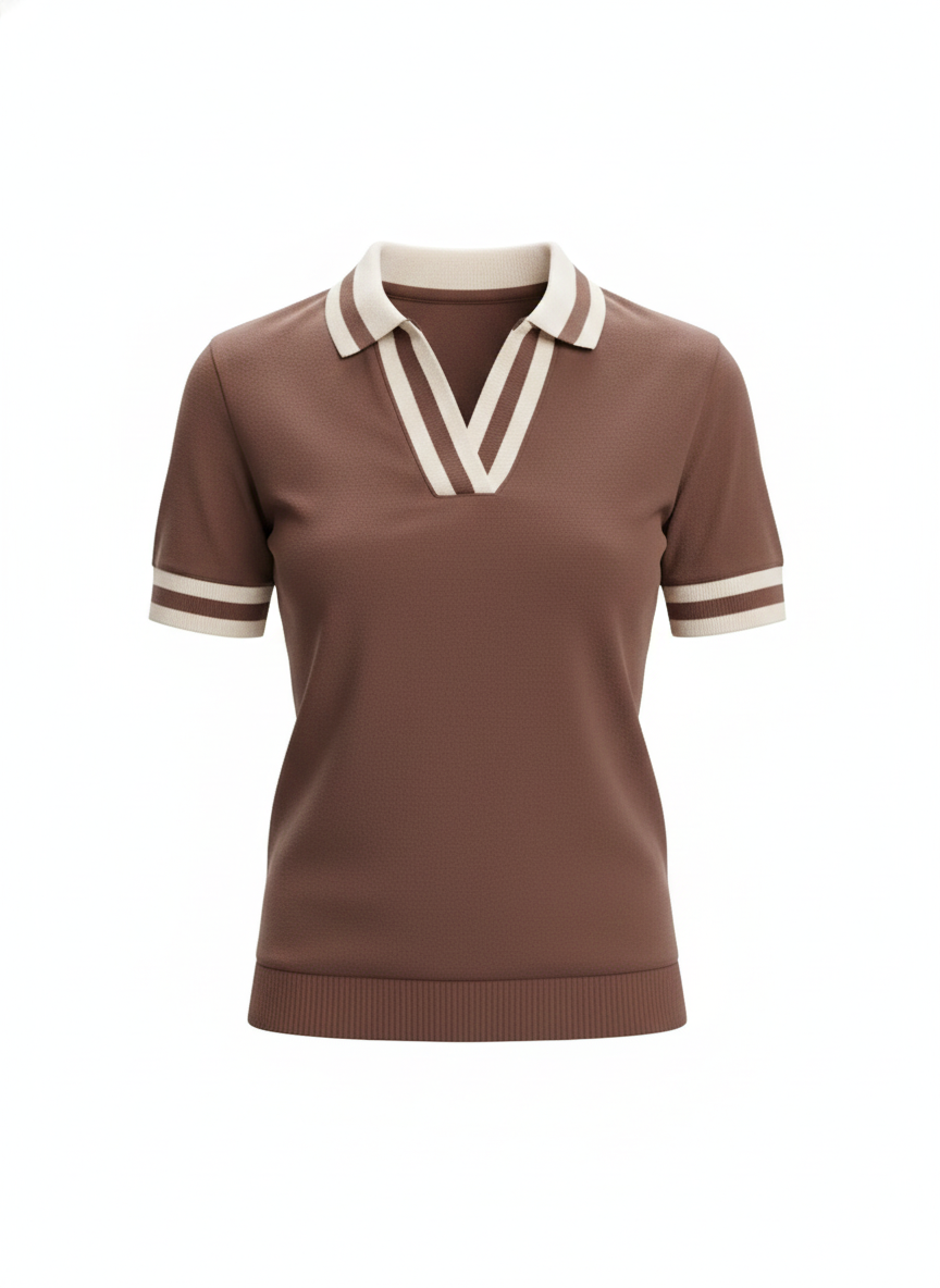 Women's ackko Polo Tshirt