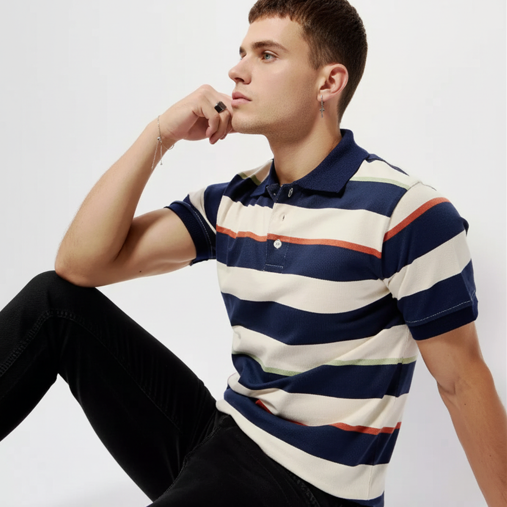 Men's ackko Striped T-shirt