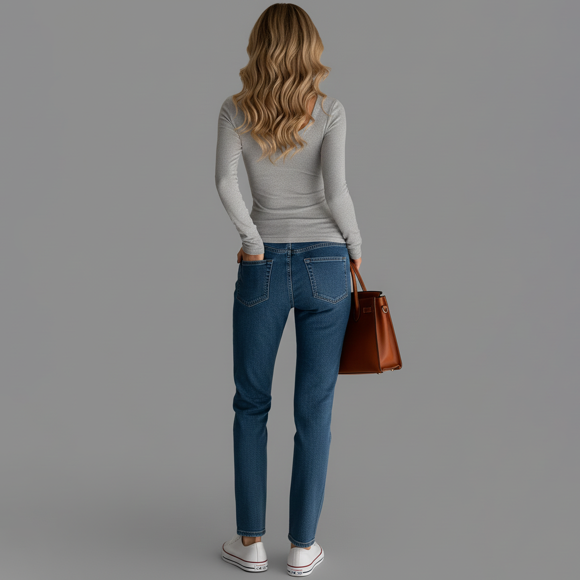 Women's ackko  U-Neck T-Shirts