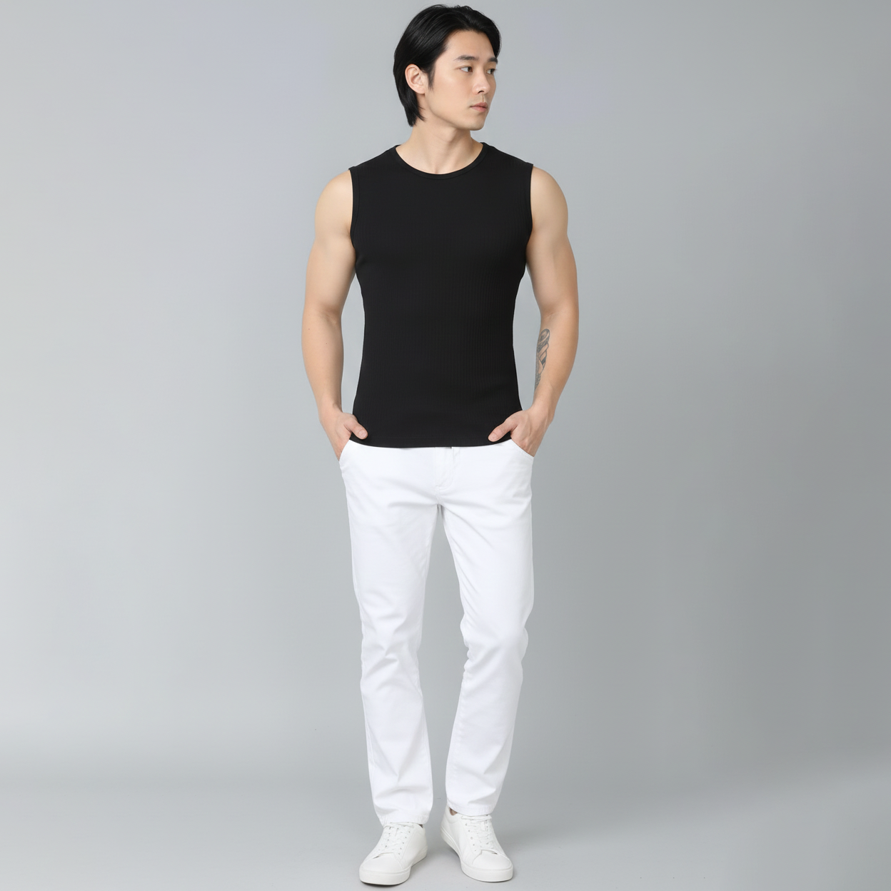 Men's ackko Sleeveless T-shirt