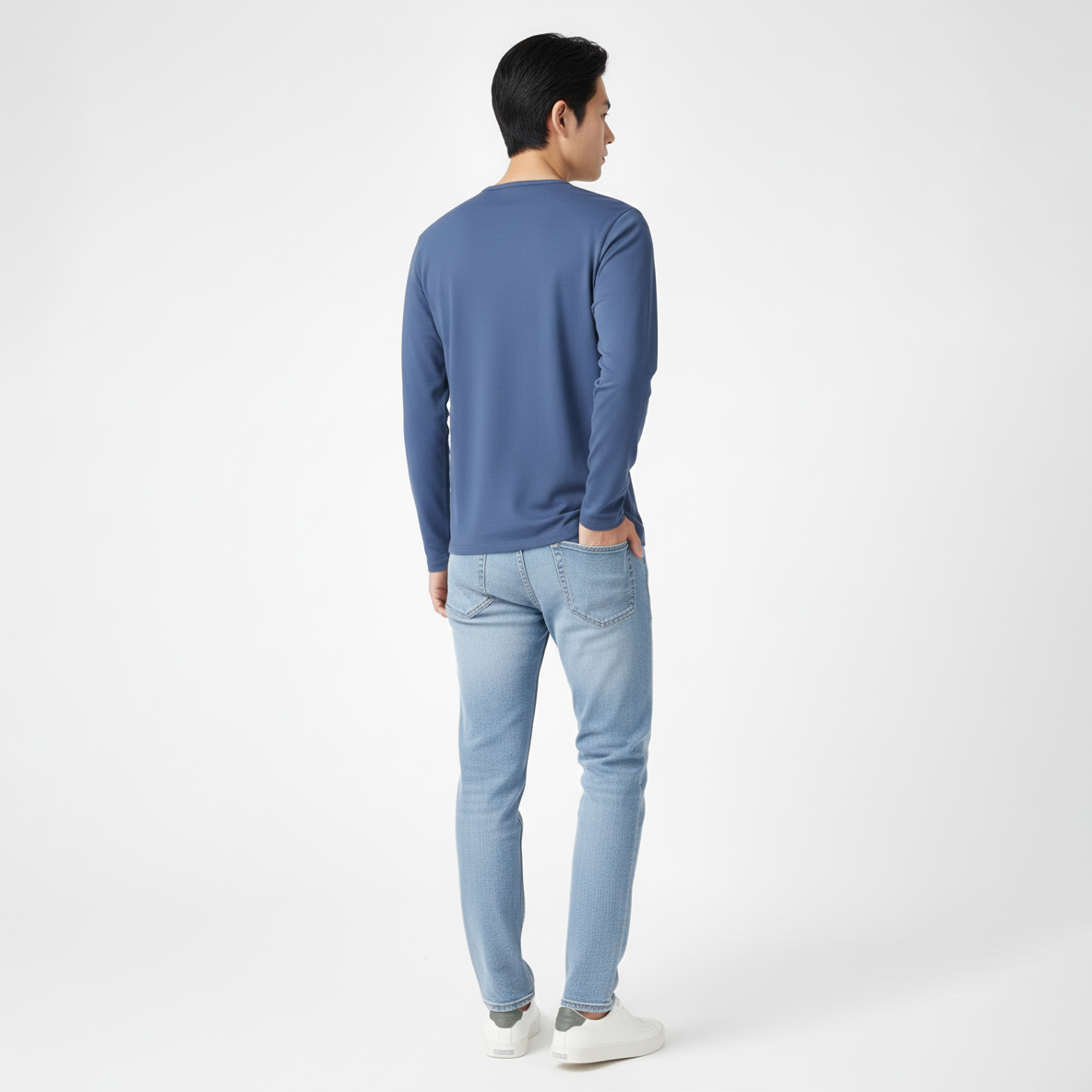 Men's ackko Thin Long-Sleeves T-Shirts