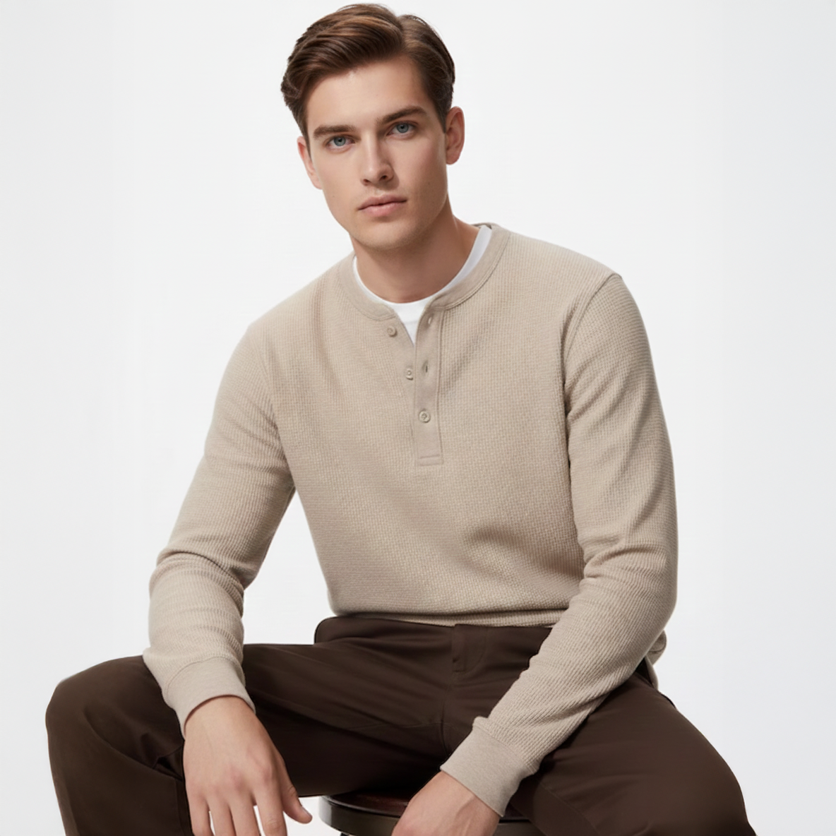 Men's ackko Henley T-shirt