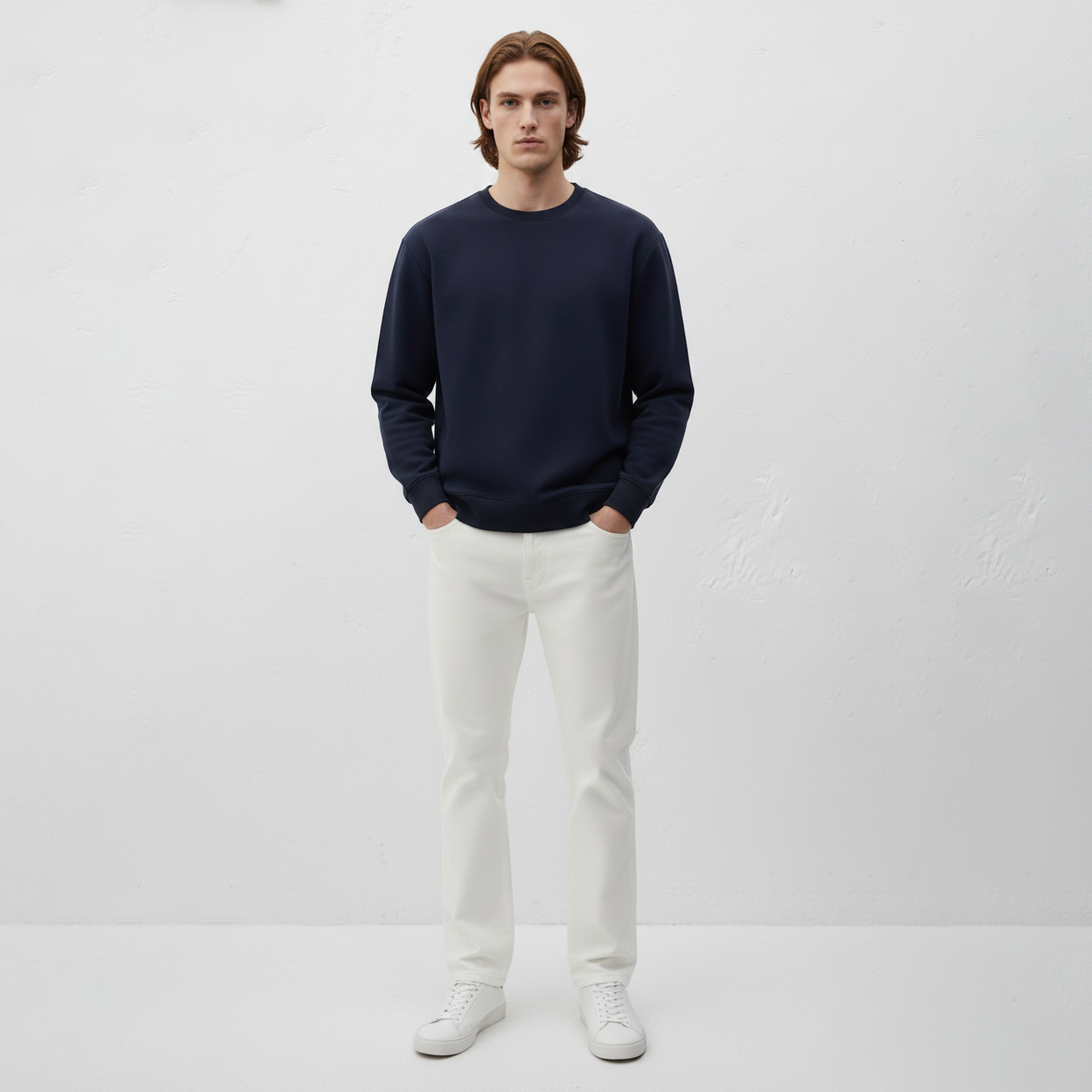 Men's ackko Lightweight Summer Sweatshirt