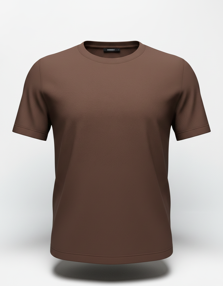 Women's ackko Brown Tshirt