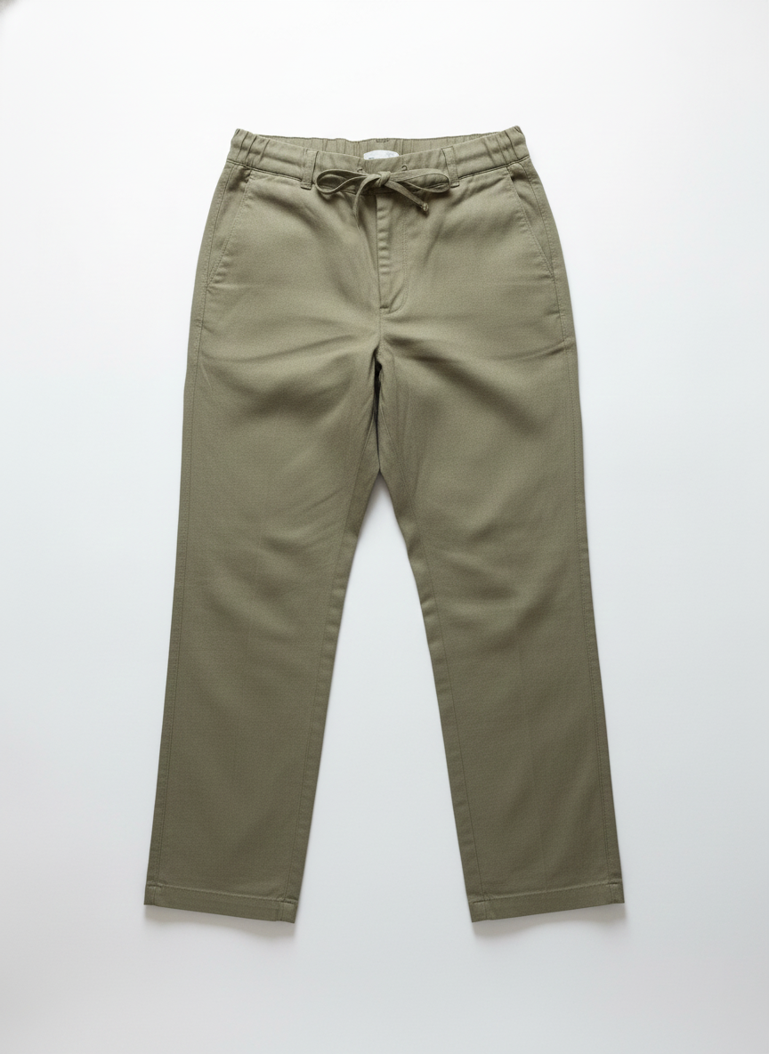 Men's ackko Green solid pants