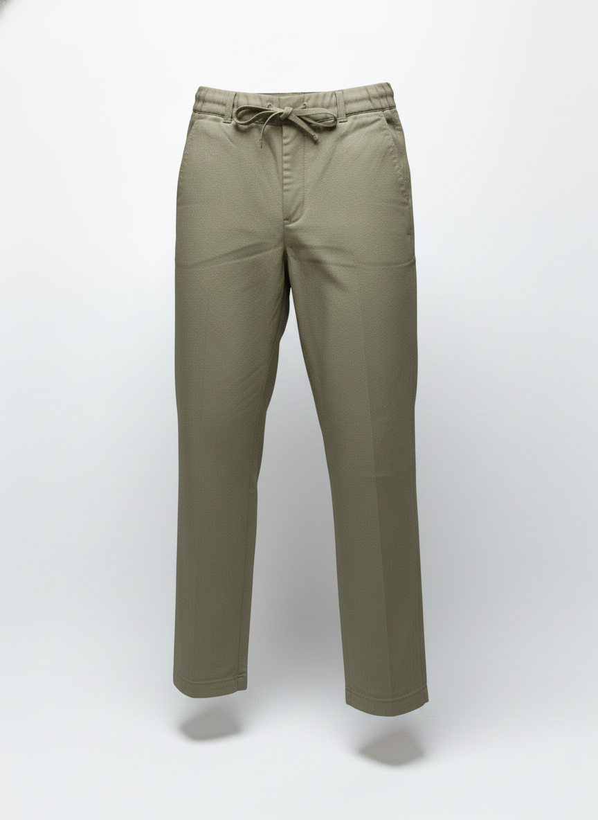 Men's ackko Green solid pants