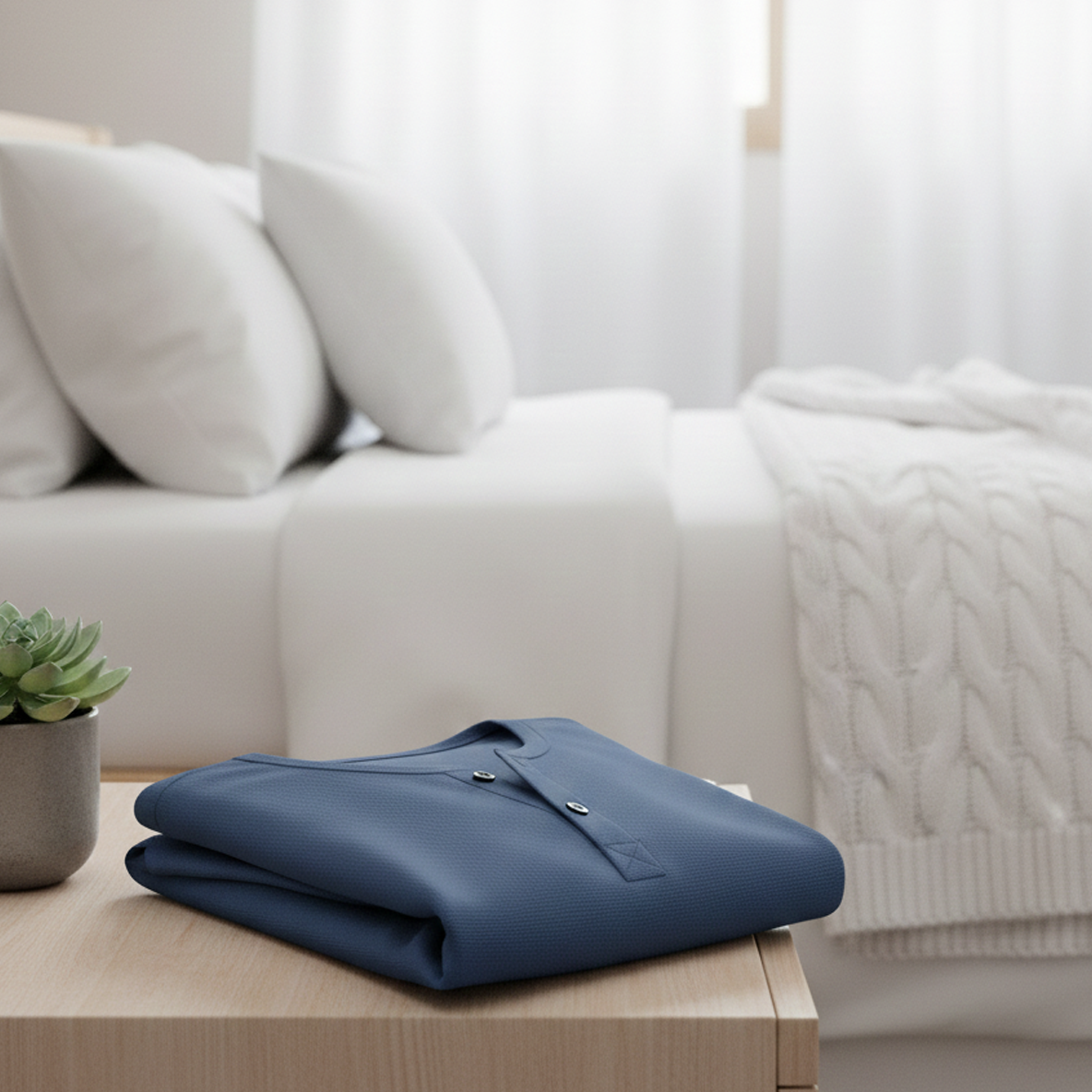 Men's ackko Thin Long-Sleeves T-Shirts