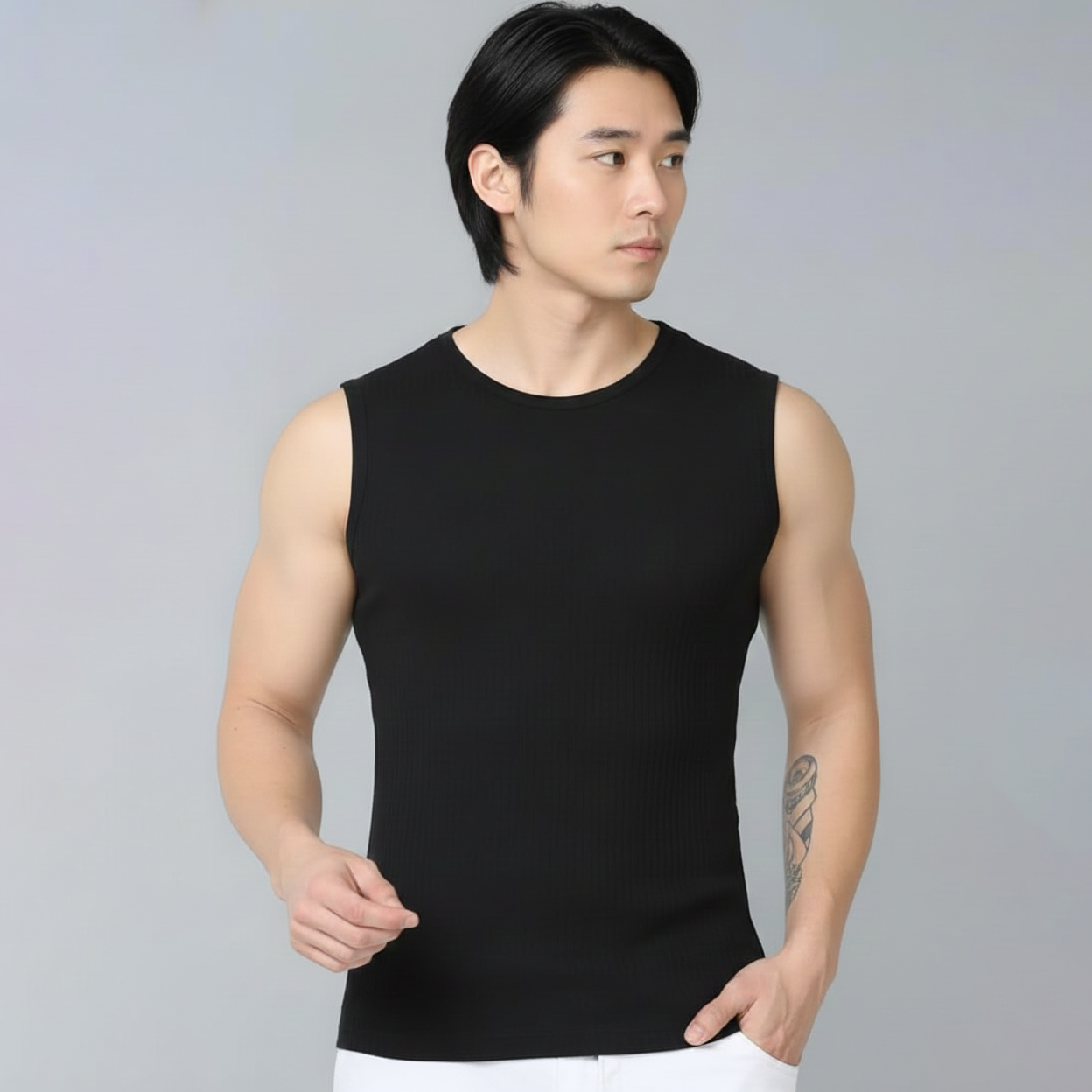 Men's ackko Sleeveless T-shirt